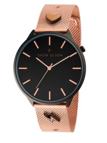 Relógio ThomOlson rose gold