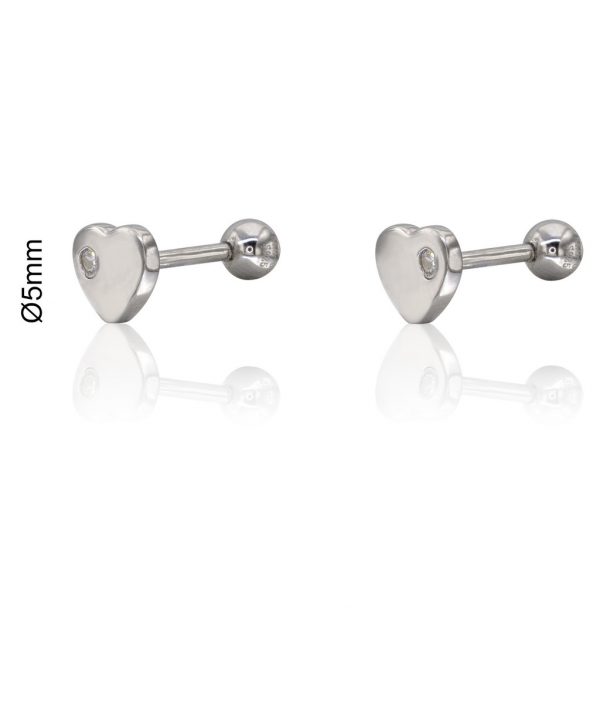 Brincos Coração Lollipop