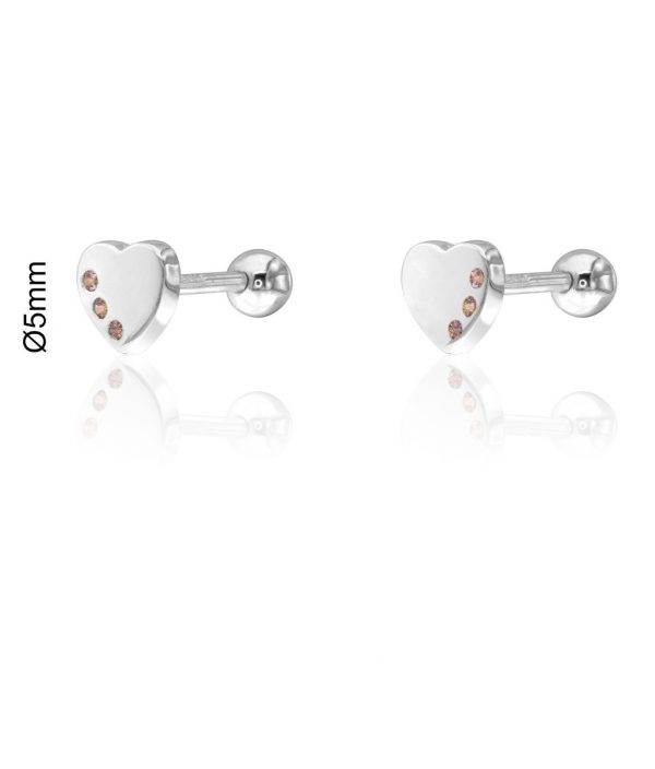 Brincos Coração Lollipop