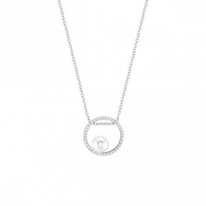 Colar Unike Glow Circle Pearl