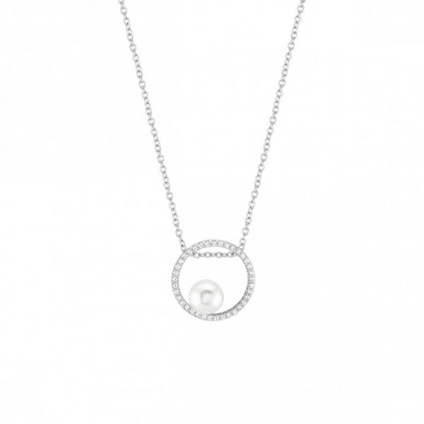 1 Colar Unike Glow Circle Pearl