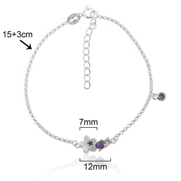 Pulseira Flor Lollipop