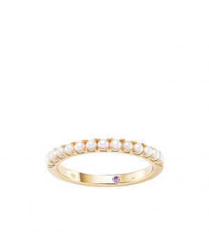 Anel Mia Rose Pearls 14