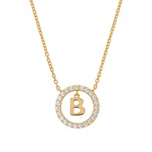 1 Colar Unike Letra B