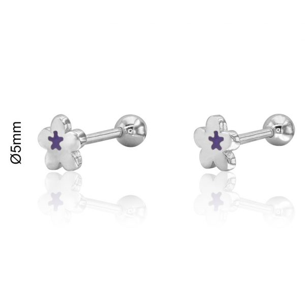 Brincos Flor Lollipop