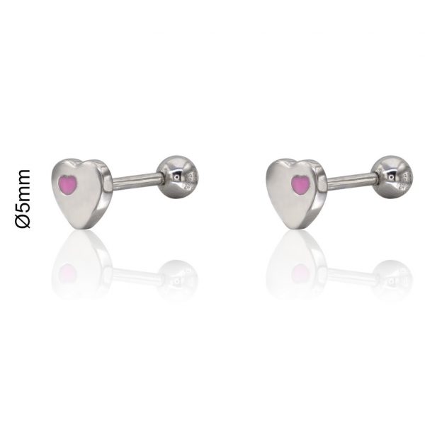 Brincos Coração Lollipop