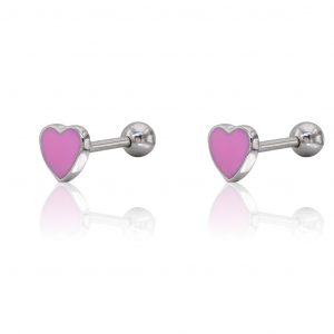 Brincos Coração Lollipop