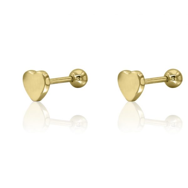 Brincos Coração Lollipop