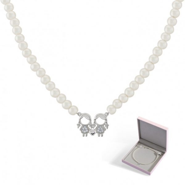 10 Colar Unike Pearls Girl & Girl