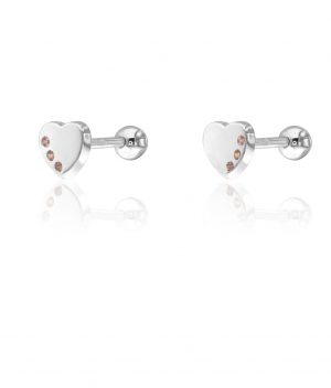 Brincos Coração Lollipop