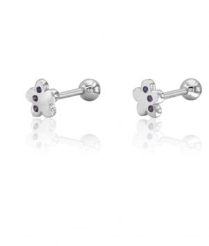 Brincos Flor Lollipop