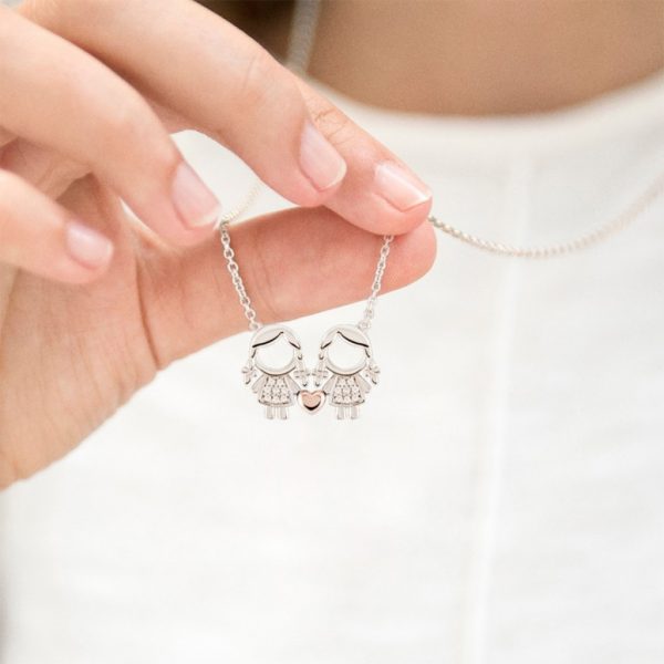 Colar Unike Mum Girl & Girl