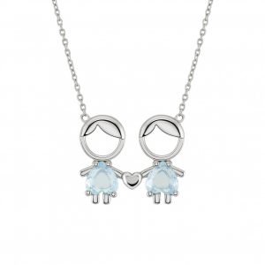 14 Colar Unike Mum Boy & Boy Blue