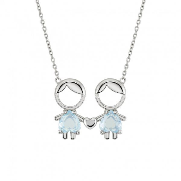 Colar Unike Mum Boy & Boy Blue