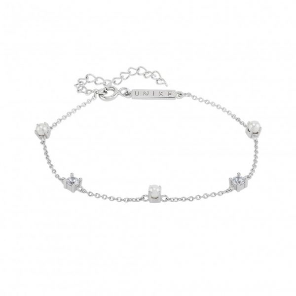 Pulseira Unike Pearls & Solitaires