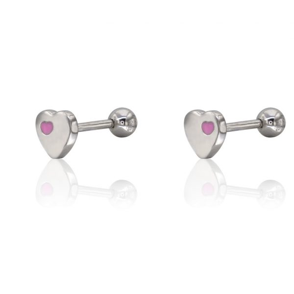 Brincos Coração Lollipop