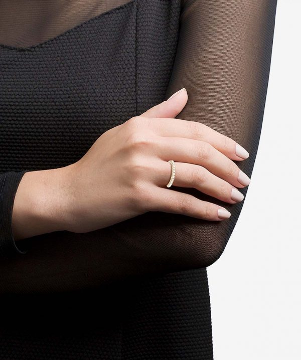 Anel Mia Rose Pearls 14