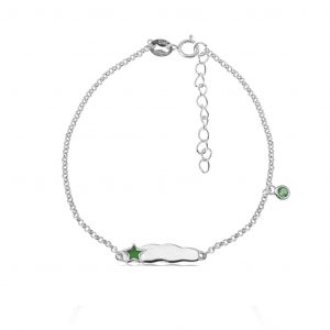 2 Pulseira chapa Estrela Lollipop