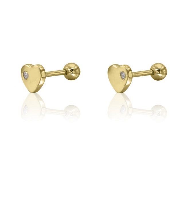 Brincos Coração Lollipop