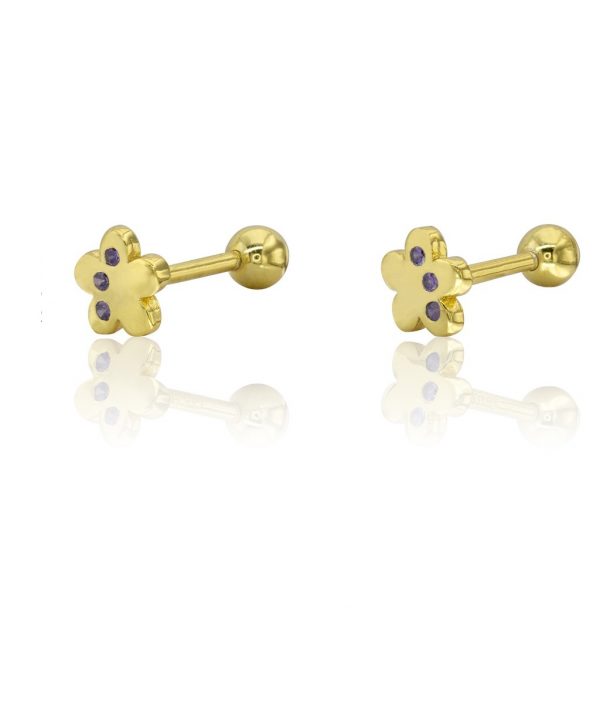 Brincos Flor Lollipop