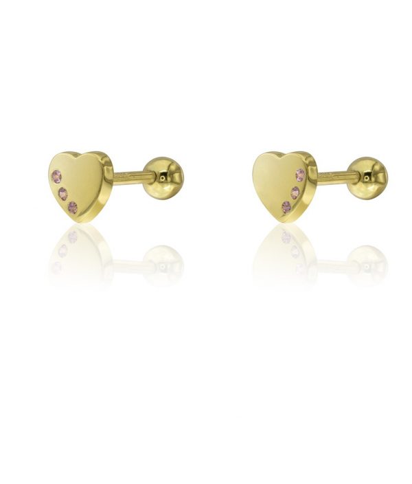 Brincos Coração Lollipop