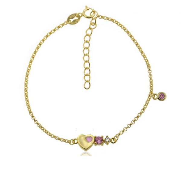 Pulseira Coração Lollipop