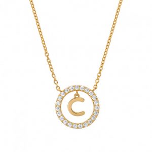 3 Colar Unike Letra C