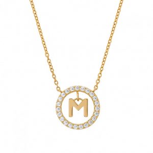 7 Colar Unike Letra M