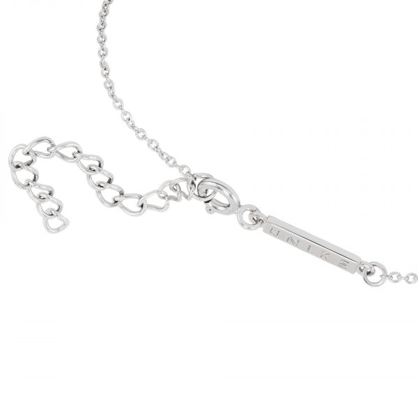 7 Pulseira Unike Dois Corações Bicolor