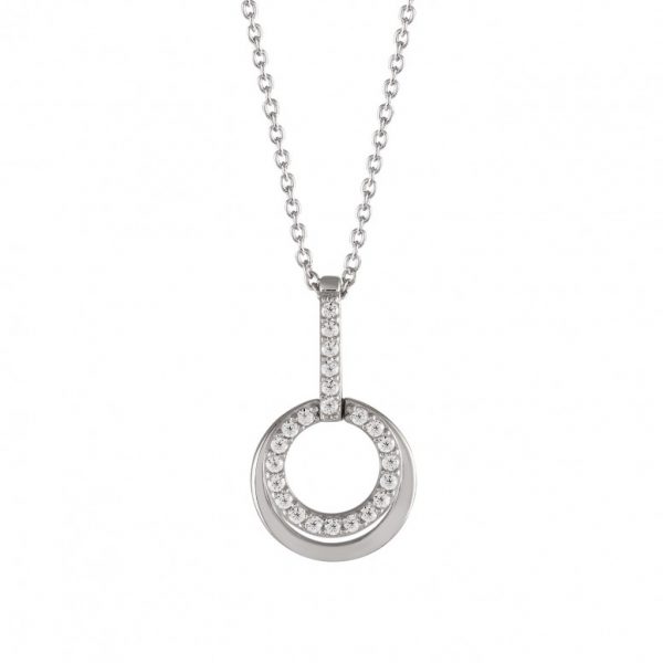 7 Colar Unike Classy Two Circles