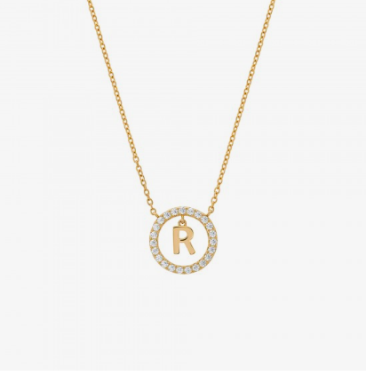 Colar Unike Letra R