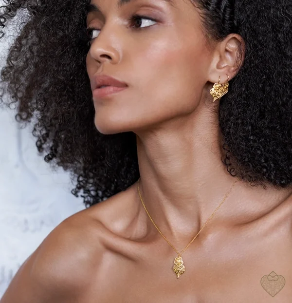 dc387817533dc8648dd8a8797fcff2a8 Colar Filigrana Saudade - Magia