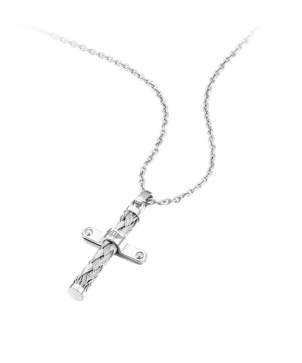 Colar Police Cruz Crossed