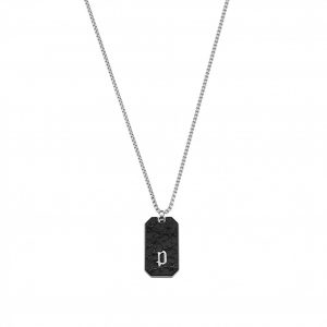Colar Police Wire Silver Necklace