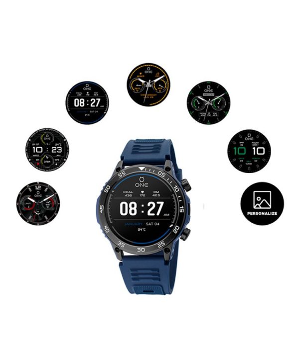 8 Smartwatch One Men SportyCall Blue