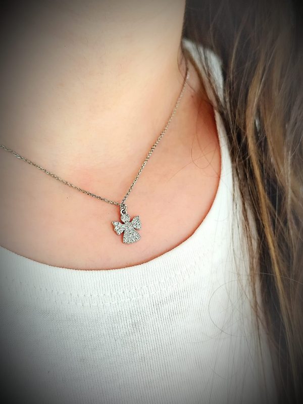 Colar Anjo Luz Silver