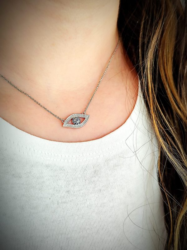 Colar Olho Turco Silver