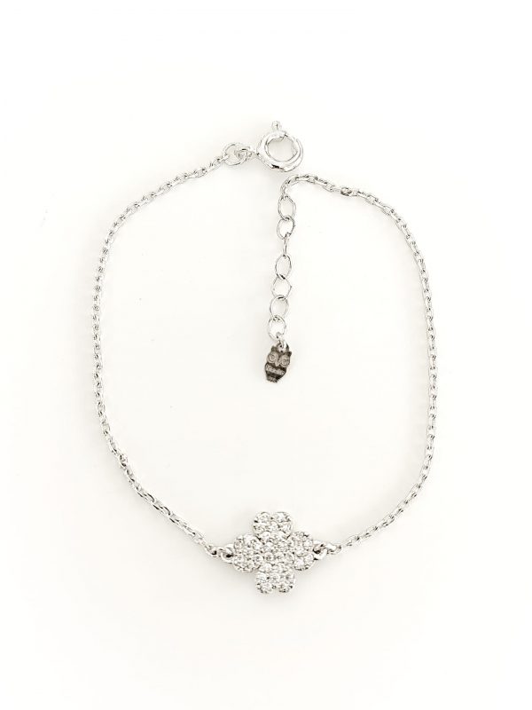 Pulseira Trevo Silver