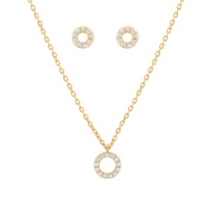 Conjunto Classy Circle Golden