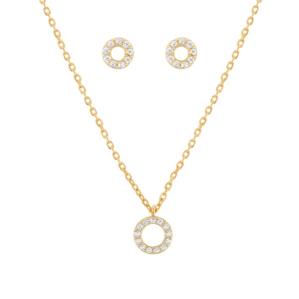 Conjunto Classy Circle Golden