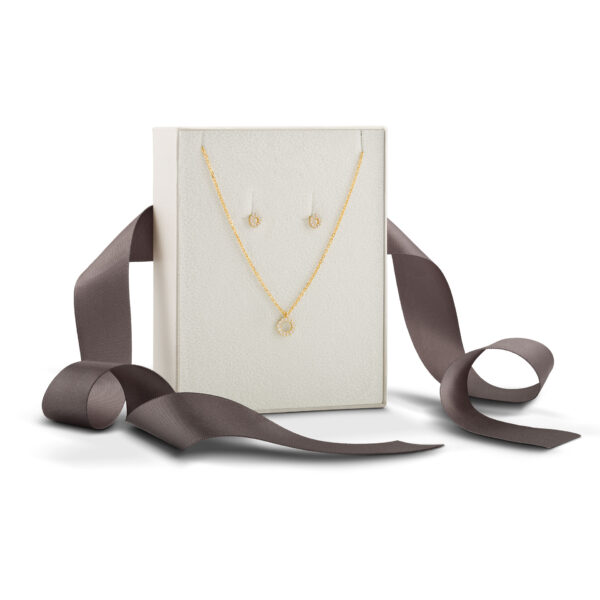 Conjunto Classy Circle Golden