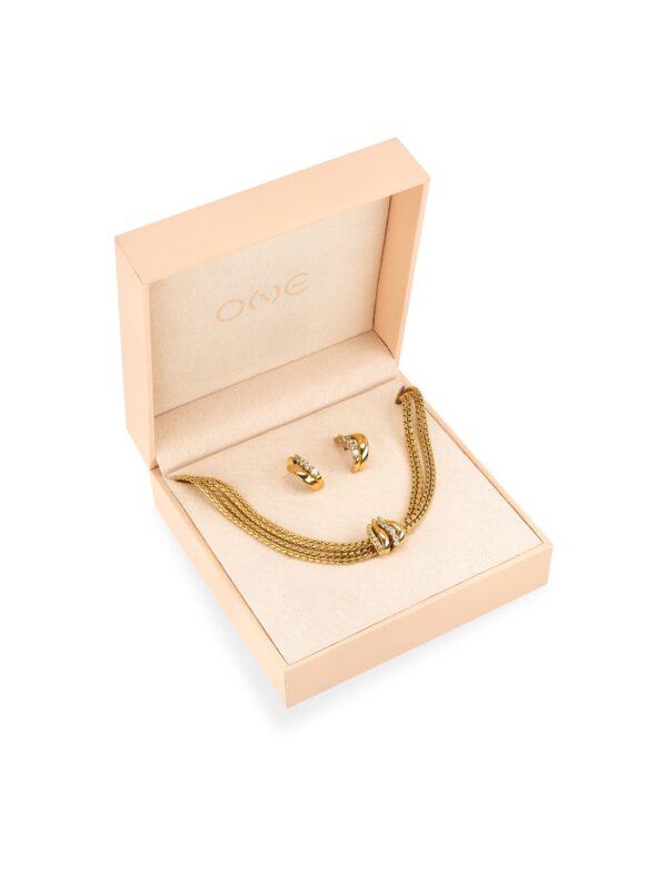 1761578418_2a1328110b50bdc0f429a260a6c128a6 Set Colar & Brincos One Stella