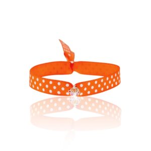 Pulseira Lollipop Abóbora - Laranja