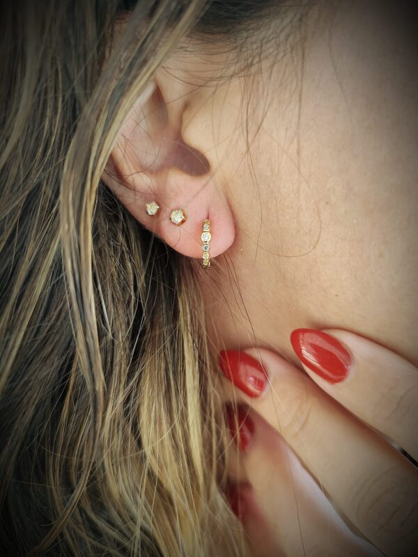 Argolas Brilho Discreto