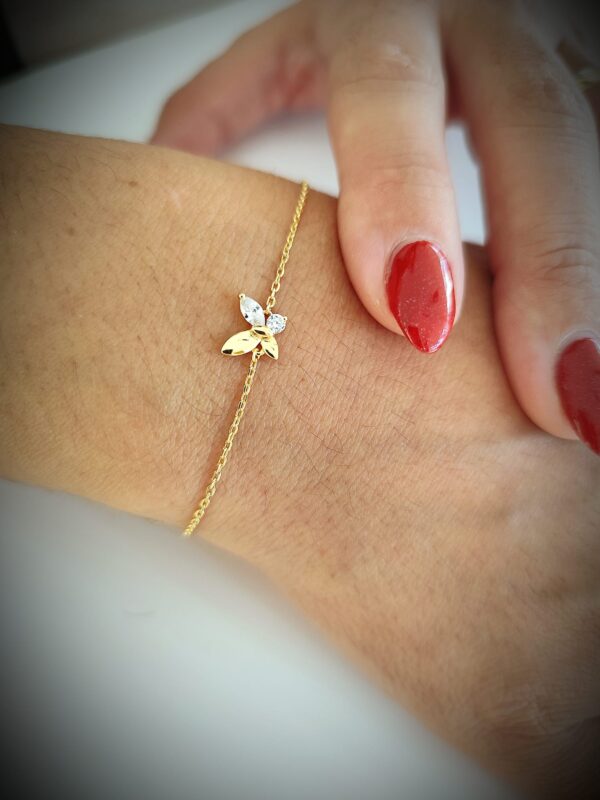 Pulseira Borboleta de Luz