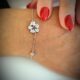 Pulseira Flor de Prata