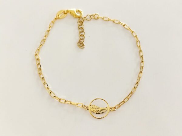 Pulseira Asa Anjo Golden