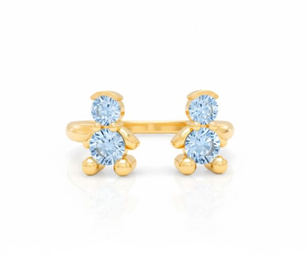 22 Anel 2 crianças coleção Amorzinho