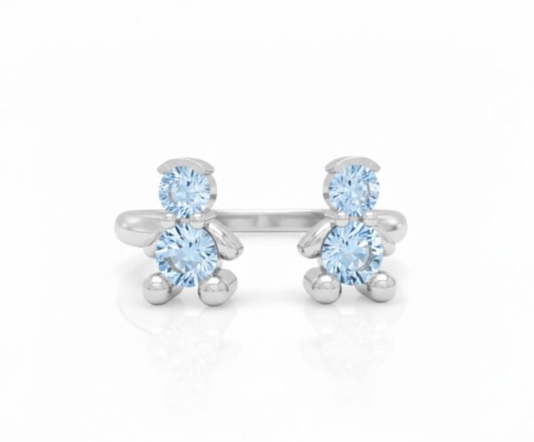 2222 Anel 2 crianças coleção Amorzinho