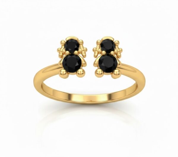 Anel 2 crianças Onix Amorzinho